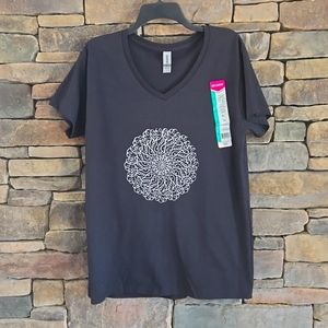 Black Graphic Tshirt Women's Tshirt